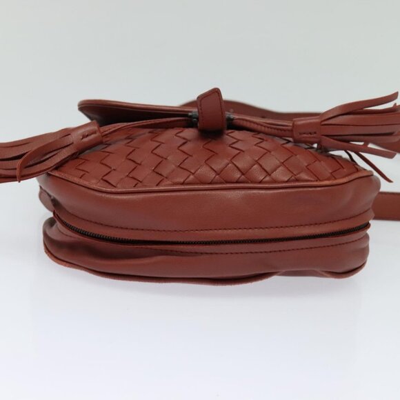 BOTTEGA VENETA INTRECCIATO Waist bag Leather Brown Auth - Picture 2 of 13